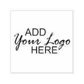 logo / bericht Zelfinking Rubberstempel Zelfinktende Stempel (Design)