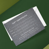 Logo bewerkbaar bedrijfscadeaubon toevoegen