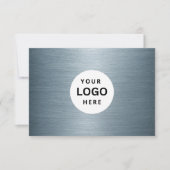 Logo bewerkbaar bedrijfscadeaubon toevoegen (Voorkant)