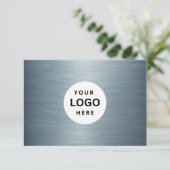 Logo bewerkbaar bedrijfscadeaubon toevoegen (Staand voorkant)