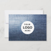 Logo bewerkbaar bedrijfscadeaubon toevoegen (Voorkant)