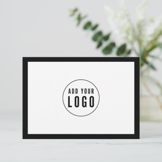 Logo bewerkbaar rand kleurcadeaucertificaat toevoe (Staand voorkant)