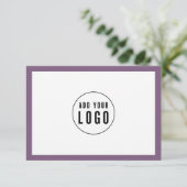 Logo bewerkbaar rand kleurcadeaucertificaat toevoe (Staand voorkant)
