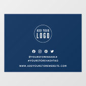 Logo bewerken achtergrond toevoegen raamsticker (Vel)