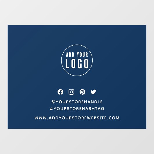 Logo bewerken achtergrond toevoegen raamsticker (Vel)