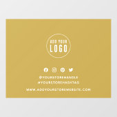 Logo bewerken achtergrond toevoegen raamsticker (Vel)