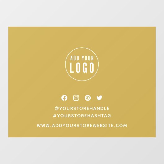 Logo bewerken achtergrond toevoegen raamsticker (Vel)