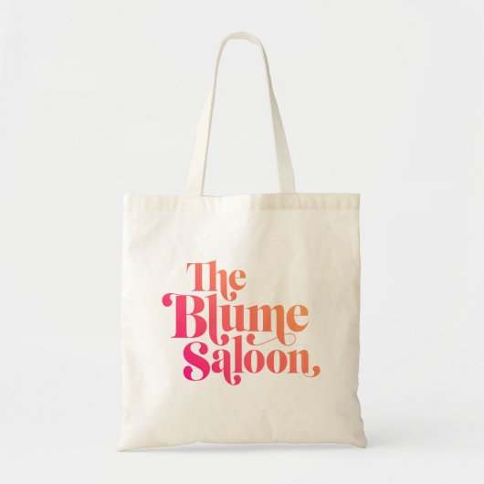 Logo bibliotheek tote bag (Voorkant)