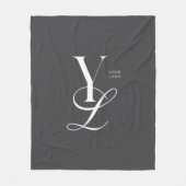 Logo Blanket Company Logo Gift Fleece Blanket (Voorkant)