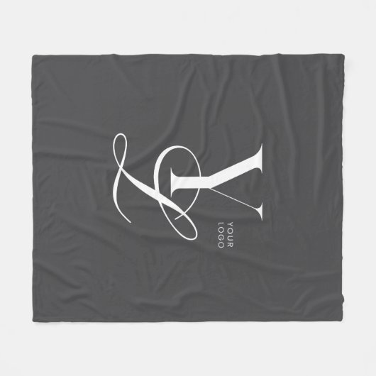 Logo Blanket Company Logo Gift Fleece Blanket (Voorkant (Horizontaal))