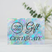 logo blauw opa-cadeaubon (Staand voorkant)