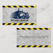 Logo Blauwe Truck Big Rig Visitekaartje (Voorkant / Achterkant)