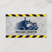 Logo Blauwe Truck Big Rig Visitekaartje (Voorkant)