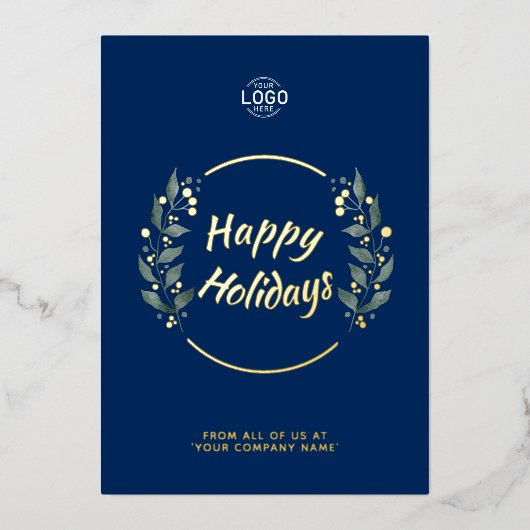 Logo Blue Business Feestdagen 2023 Calendar Kaart (Voorkant)