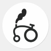 logo boerderij ronde sticker (Voorkant)