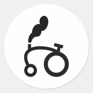 logo boerderij ronde sticker