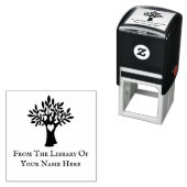 Logo Bord aangepaste bibliotheek boekstempel Zelfinktende Stempel (In situ)