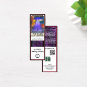 Logo Border White Auteur Promotie Swag Mini Visitekaartjes (Bureau)