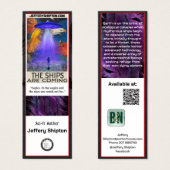 Logo Border White Auteur Promotie Swag Mini Visitekaartjes (Voorkant /achterkant)