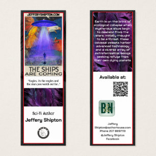 Logo Border White Auteur Promotie Swag Mini Visitekaartjes