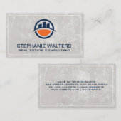 Logo bouwplaats visitekaartje (Voorkant / Achterkant)