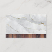 Logo bouwvakkers | Houtmarmer Visitekaartje (Achterkant)