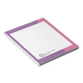 Logo Branded Promotionele Giveaway Schrijfpads Notitieblok (Schuin)