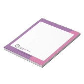 Logo Branded Promotionele Giveaway Schrijfpads Notitieblok (Linkerzijde)