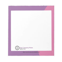 Logo Branded Promotionele Giveaway Schrijfpads