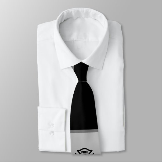 Logo brandweerlieden   stropdas (Gebonden)