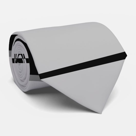 Logo brandweerlieden   stropdas (Opgerold)