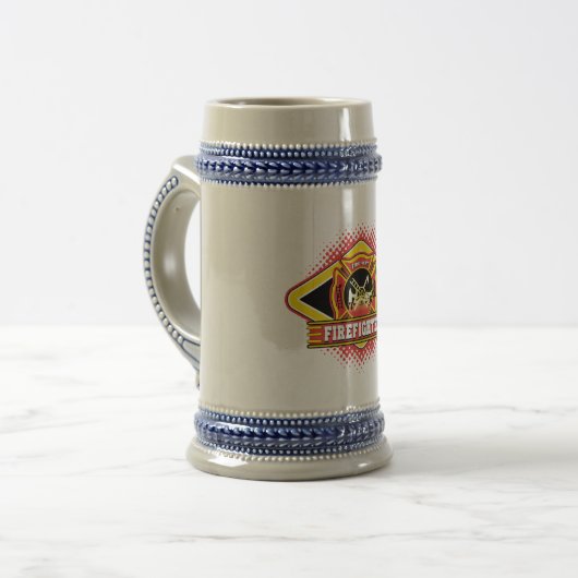 Logo brandweerman bierpul (Voorkant links)