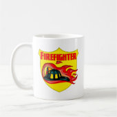 Logo brandweerman koffiemok (Links)