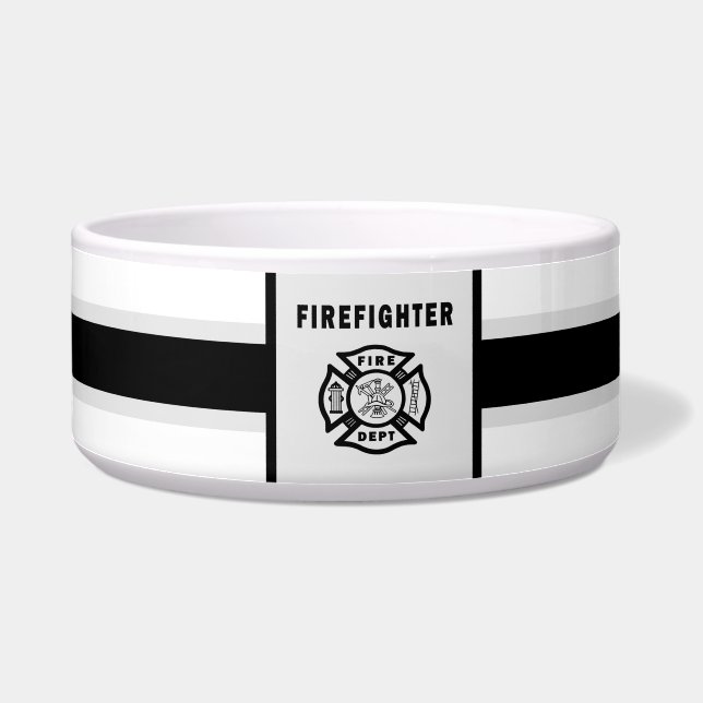 Logo brandweerman     voerbakje (Links)