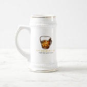 Logo Brewery Bar Business Stein voor Mok van bier (Links)