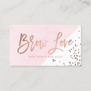 Logo brews roos gouden typografie blauw waterverf visitekaartje