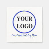 Logo bruiloft servet (Voorkant)