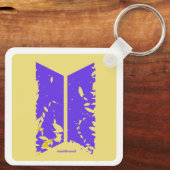 Logo BTSARMY Sleutelhanger (Achterkant)