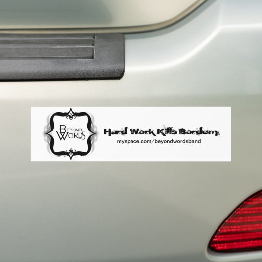 Logo Bumpersticker (Op auto)