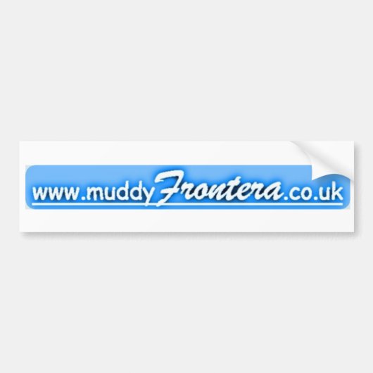 Logo-bumpersticker forum bumpersticker (Voorkant)