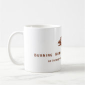 Logo Burning Badger Waldorf School Koffiemok (Links)