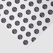 LOGO BUSINESS BRANDING modern simple professional  Tissuepapier (Detail)