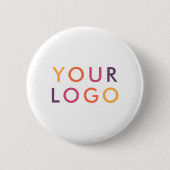 Logo Business Branding Ronde Button 5,7 Cm (Voorkant)