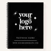 Logo Business Branding Spiral Notitieboek (Voorkant)