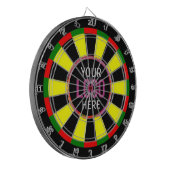 Logo Business Company Branded Dartbord (Voorkant Links)