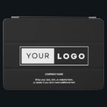 Logo Business Corporate Company Minimalist - Aange iPad Air Cover<br><div class="desc">Logo Business Corporate Company Minimalist Black Pad Air Cover.</div>