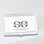 Logo Business Corporate Company Minimalist White Visitekaarthouder<br><div class="desc">Een eenvoudige douane witte bedrijfs sjabloon in een moderne minimalistische stijl die gemakkelijk met uw bedrijfs logo en tekst kan worden bijgewerkt. Ontworpen met een horizontaal afbeelding van de banner van de logo (2560 x 1440 px), kunt u aanpassen door de tekst en het afbeelding te veranderen gebruikend de verstrekte...</div>