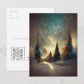 Logo Business Magical kerstbomen Briefkaart (Voorkant / Achterkant)