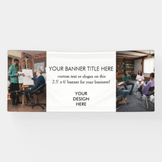 Logo Business | Minimalist Modern Photo White Spandoek