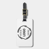 Logo Business Modern Minimale Design Bagagelabel (Voorkant verticaal)